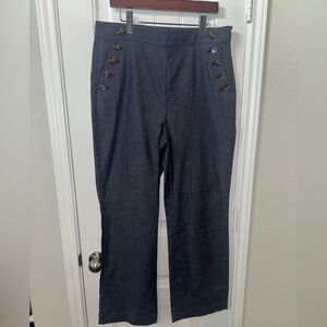 Ann Taylor Factory Blue Denim Pants